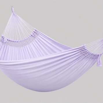 Hängematten-Serie South Beach Kurz Lavande Makramee